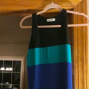 Calvin Klein Color Block Dress